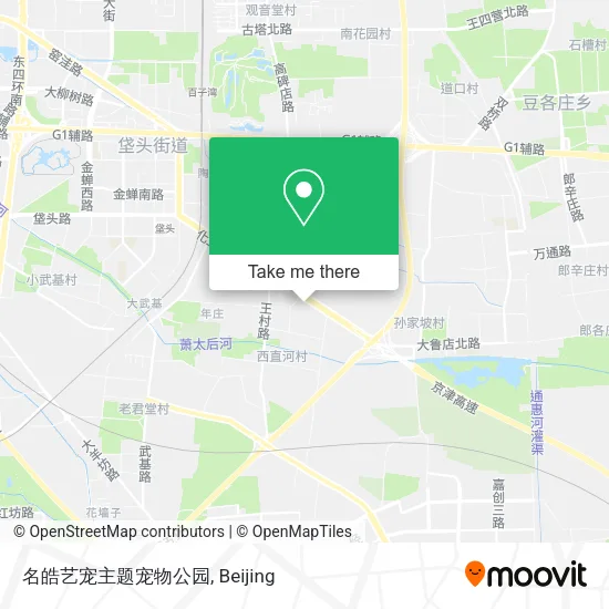 名皓艺宠主题宠物公园 map