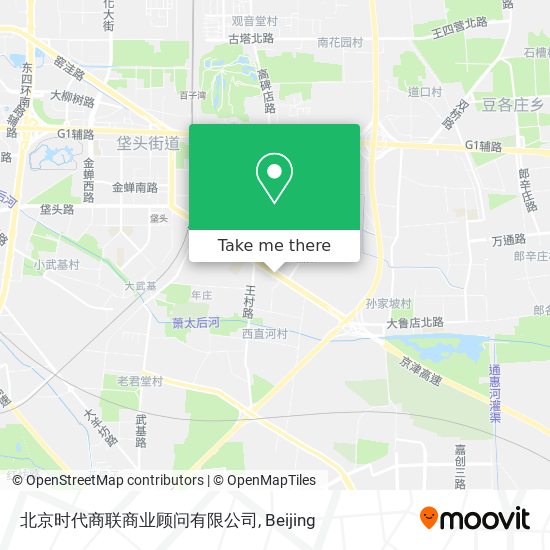 北京时代商联商业顾问有限公司 map