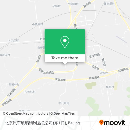 北京汽车玻璃钢制品总公司(东1门) map