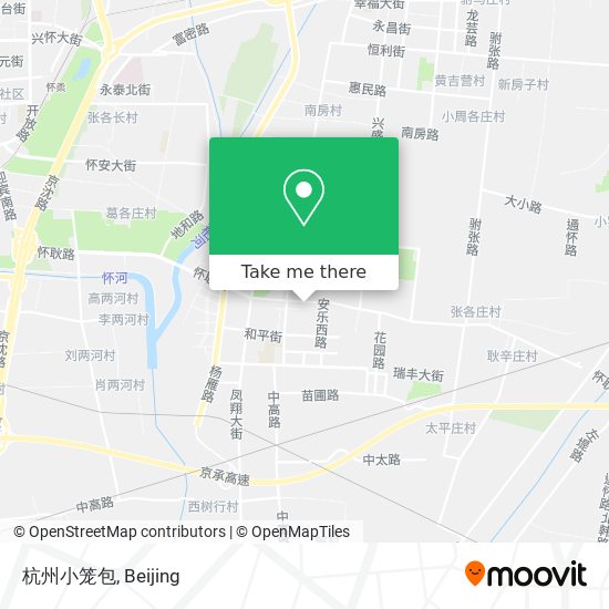 杭州小笼包 map