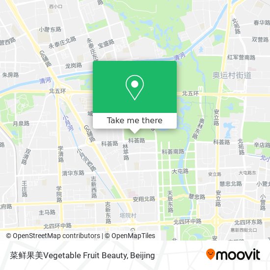菜鲜果美Vegetable Fruit Beauty map
