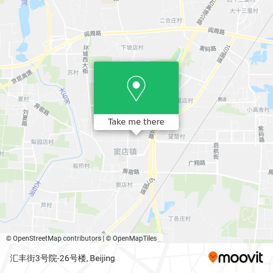 汇丰街3号院-26号楼 map
