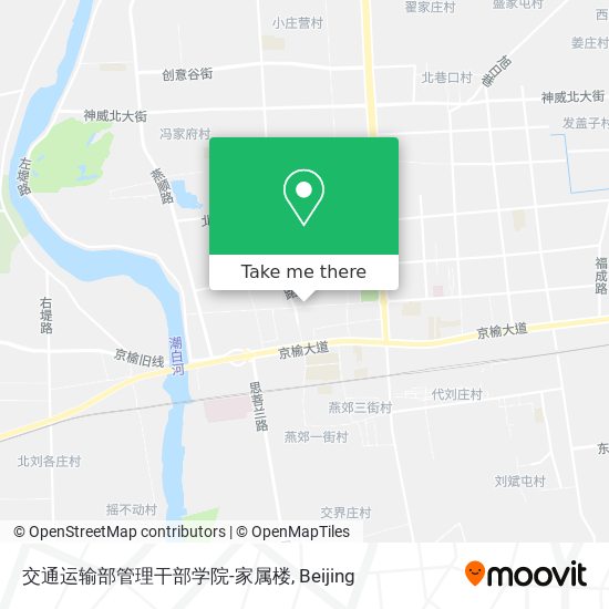 交通运输部管理干部学院-家属楼 map