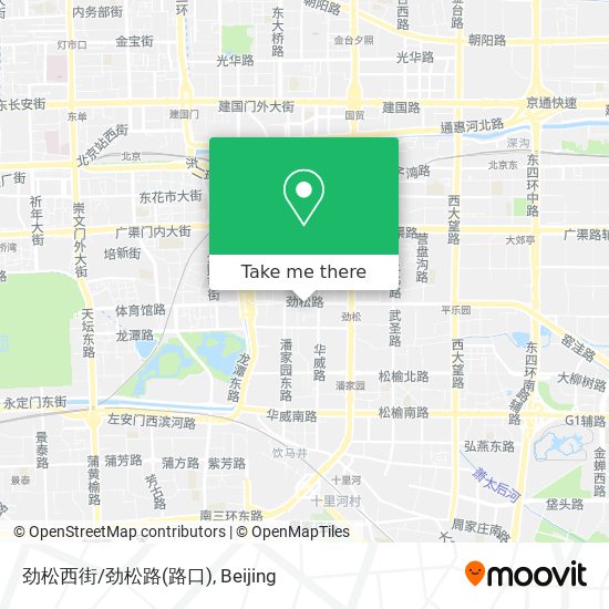 劲松西街/劲松路(路口) map