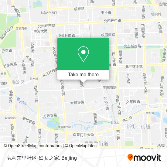 皂君东里社区-妇女之家 map