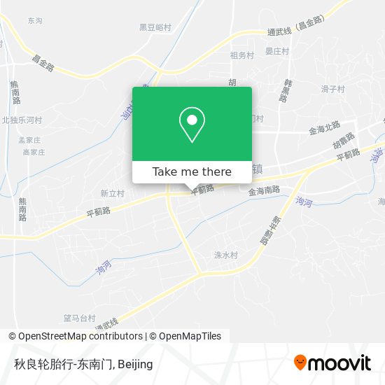 秋良轮胎行-东南门 map