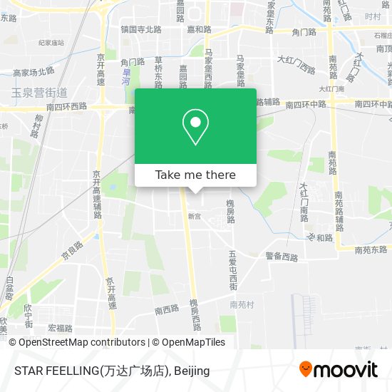 STAR FEELLING(万达广场店) map