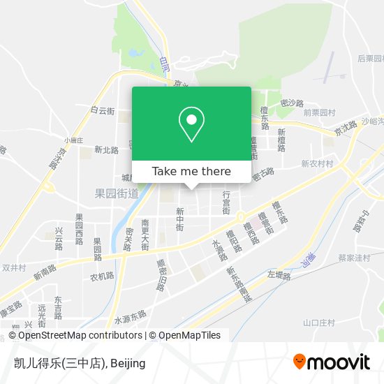 凯儿得乐(三中店) map