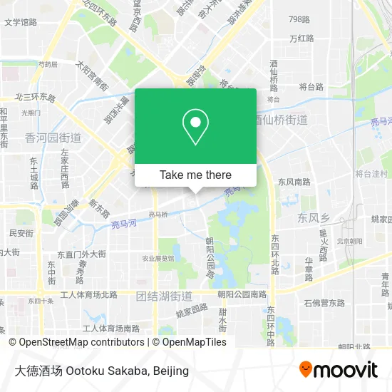 大德酒场 Ootoku Sakaba map