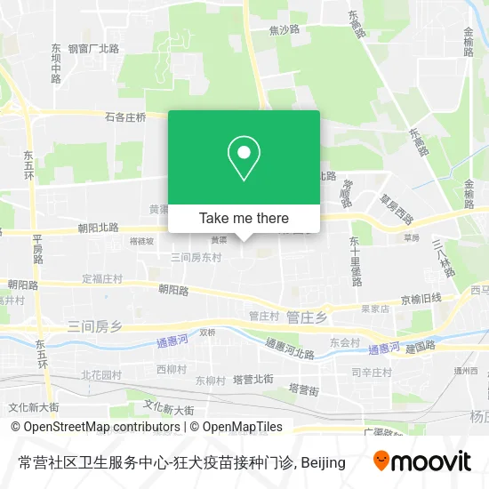 常营社区卫生服务中心-狂犬疫苗接种门诊 map