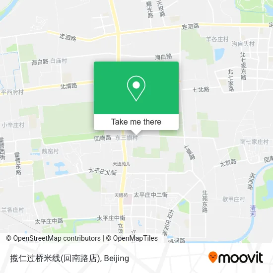 揽仁过桥米线(回南路店) map