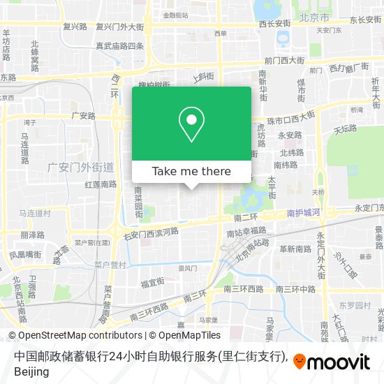 中国邮政储蓄银行24小时自助银行服务(里仁街支行) map