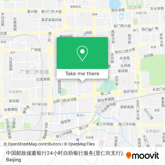 中国邮政储蓄银行24小时自助银行服务(里仁街支行) map