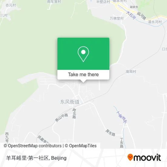 羊耳峪里-第一社区 map