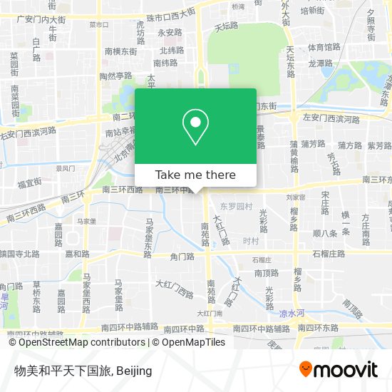 物美和平天下国旅 map