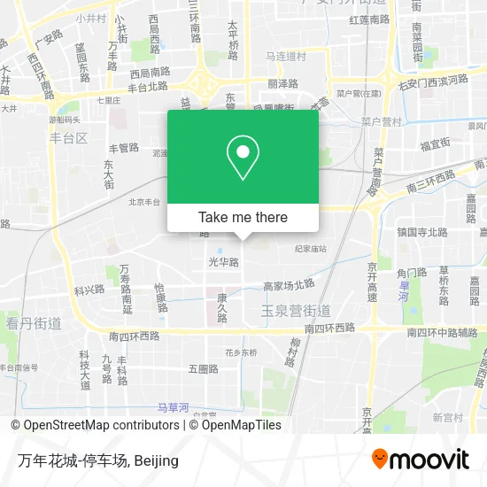 万年花城-停车场 map