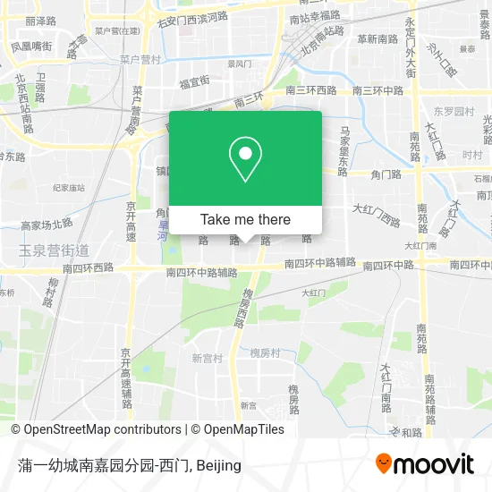 蒲一幼城南嘉园分园-西门 map