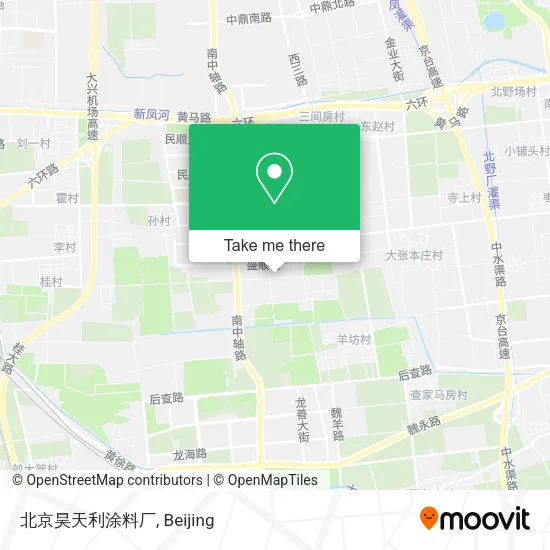 北京昊天利涂料厂 map