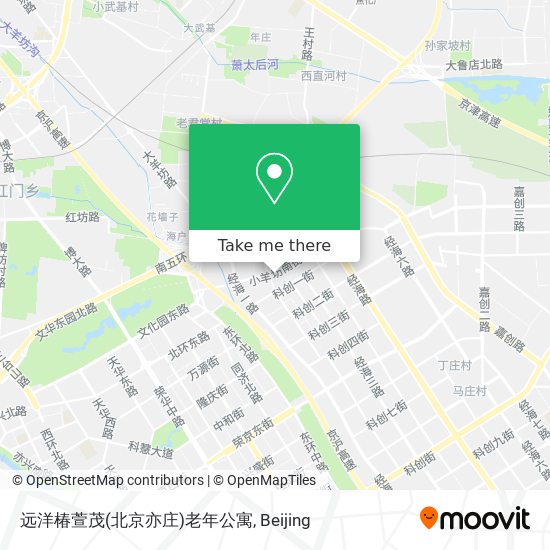 远洋椿萱茂(北京亦庄)老年公寓 map