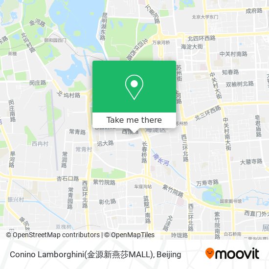 Conino Lamborghini(金源新燕莎MALL) map