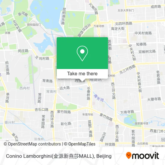 Conino Lamborghini(金源新燕莎MALL) map