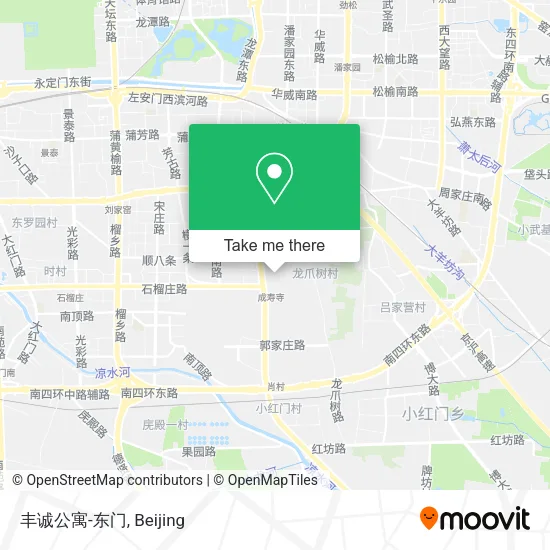 丰诚公寓-东门 map