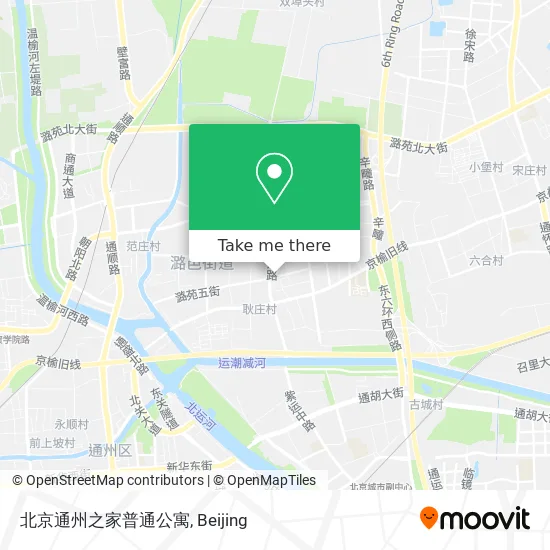 北京通州之家普通公寓 map
