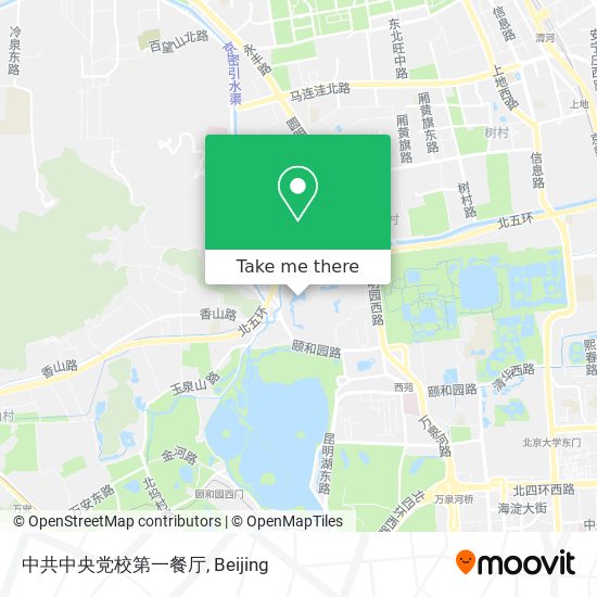 中共中央党校第一餐厅 map
