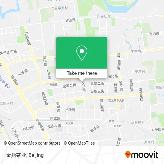 金鼎茶业 map