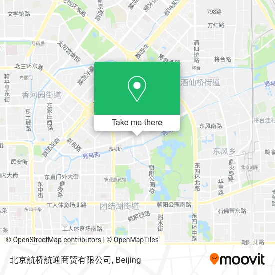 北京航桥航通商贸有限公司 map