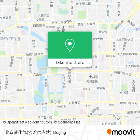 北京液化气(沙滩供应站) map