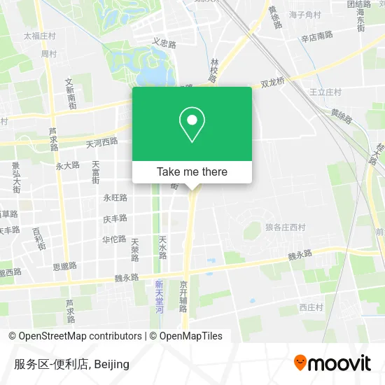 服务区-便利店 map