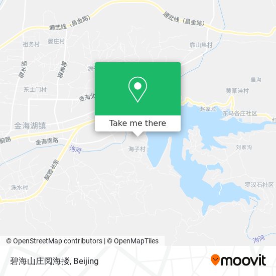 碧海山庄阅海搂 map