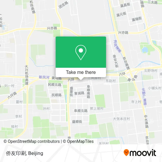 侨友印刷 map