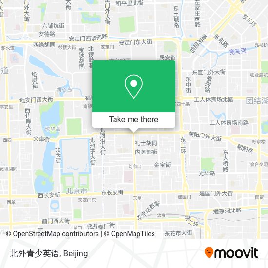 北外青少英语 map