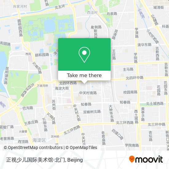 正视少儿国际美术馆-北门 map