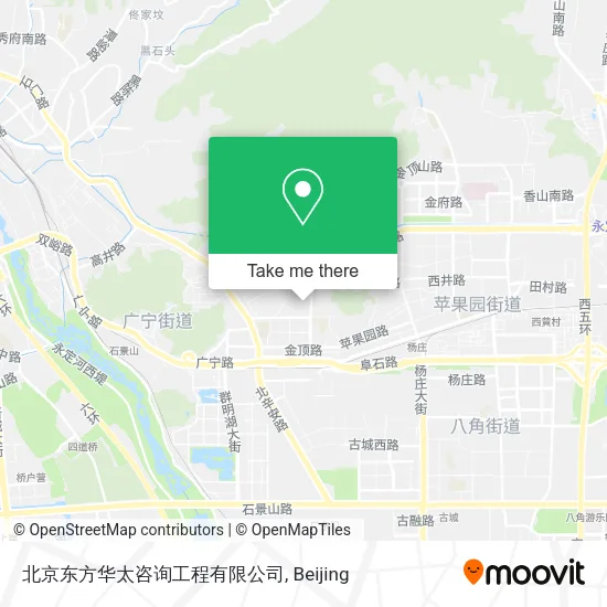 北京东方华太咨询工程有限公司 map