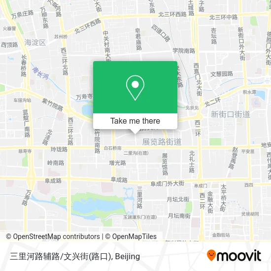 三里河路辅路/文兴街(路口) map