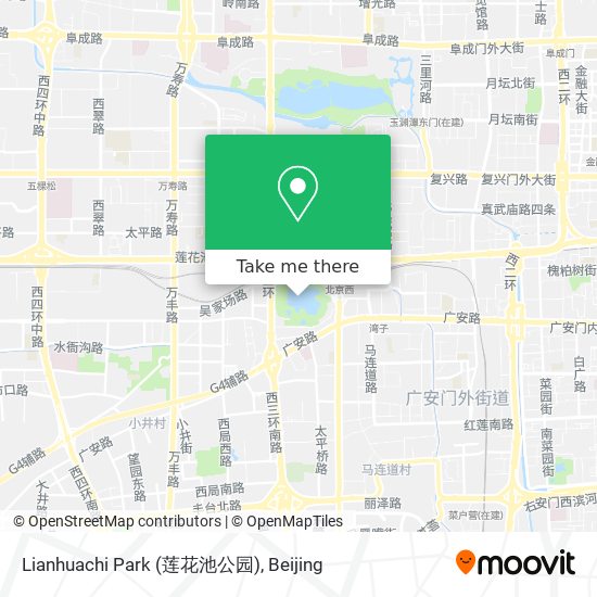 Lianhuachi Park (莲花池公园) map
