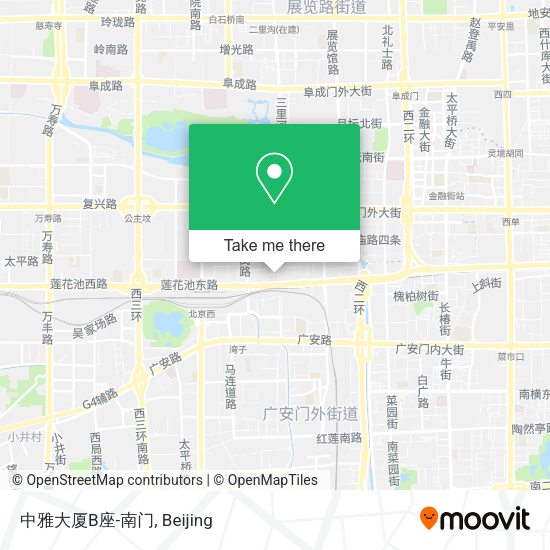 中雅大厦B座-南门 map