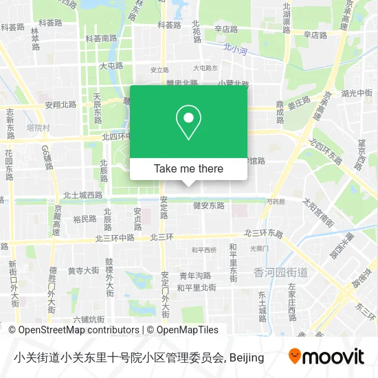 小关街道小关东里十号院小区管理委员会 map