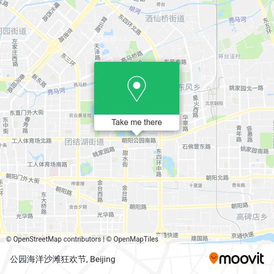 公园海洋沙滩狂欢节 map