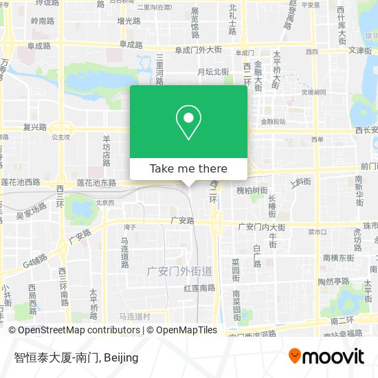 智恒泰大厦-南门 map