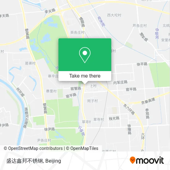 盛达鑫邦不锈钢 map