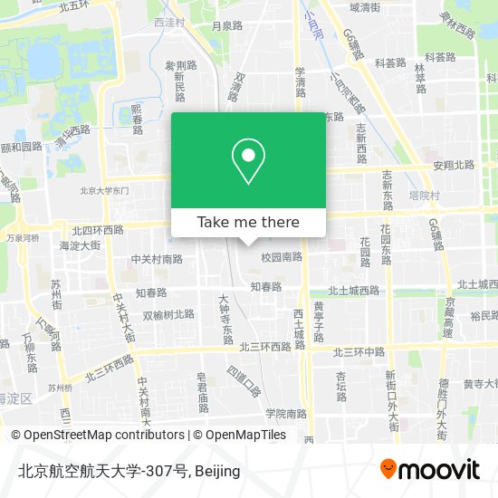 北京航空航天大学-307号 map