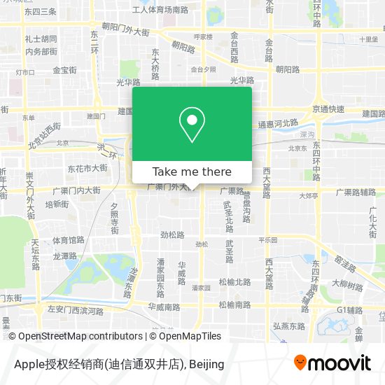 Apple授权经销商(迪信通双井店) map