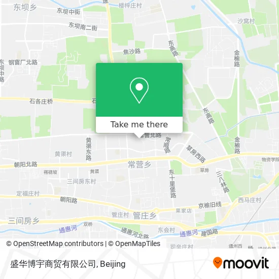 盛华博宇商贸有限公司 map