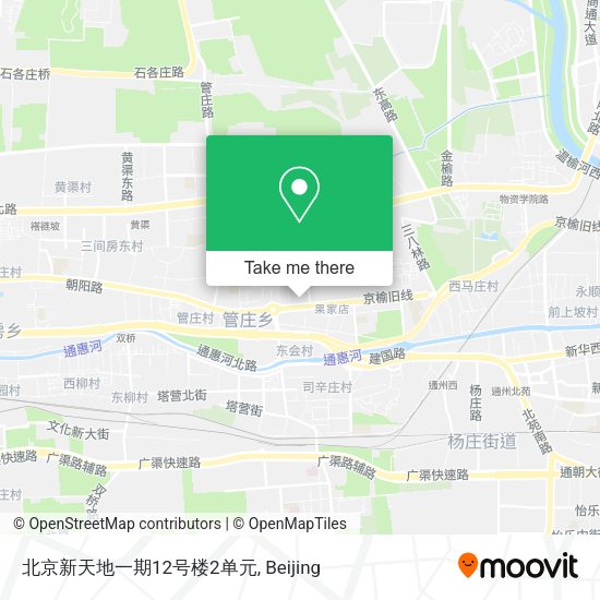 北京新天地一期12号楼2单元 map