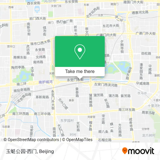 玉蜓公园-西门 map