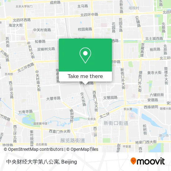 中央财经大学第八公寓 map